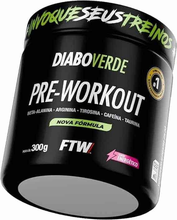 FTW-Pre-Treino-Diabo-Verde-em-Po-com-Cafeina-Aminoacidos-Beta‑Alanina-e-Arginina-para-Treinos-e-Atividades-Fisicas-Pote-300-g-Energetico.jpg FTW Pré-Treino Diabo Verde em Pó com Cafeína, Aminoácidos Beta‑Alanina e Arginina para Treinos e Atividades Físicas - Pote 300 g (Energético) - Imagem 1