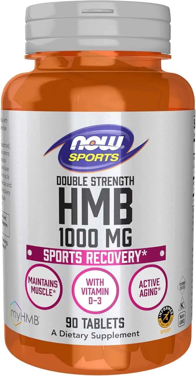 HMB-1000mg-90-tablets-Now-Foods.jpg HMB 1000mg (90 tablets) Now Foods - Imagem 1