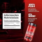 Integralmedica - Creatina em Cápsulas Hardcore - 100% Pura e Monohidratada - 120 Cápsulas - Imagem 2