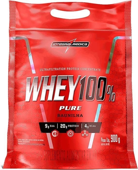 Integralmedica-Whey-Protein-Concentrado-Baunilha-100-Pure-20g-de-Proteina-por-Scoop-Suplementacao-Alimentar-Pos-Treino-Formula-Enriquecida-com-BCAAs-900g.jpg Integralmédica - Whey Protein Concentrado Baunilha 100% Pure - 20g de Proteína por Scoop, Suplementação Alimentar Pós-Treino, Fórmula Enriquecida com BCAAs - 900g - Imagem 1