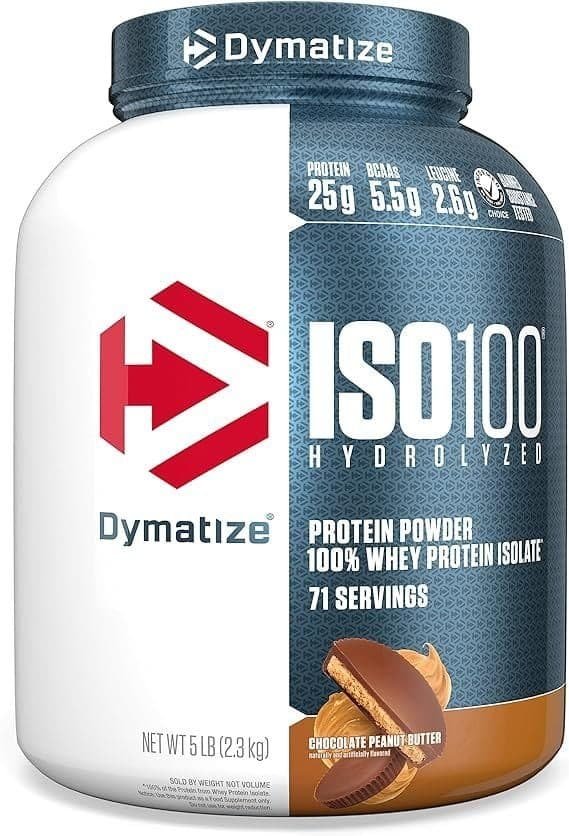 Iso-100-100-Hydrolyzed-23Kg-Sabor-Chocolate-Peanut-Butter-Dymatize-Nutrition.jpg Iso 100 - 100% Hydrolyzed (2,3Kg) - Sabor Chocolate Peanut Butter, Dymatize Nutrition - Imagem 1
