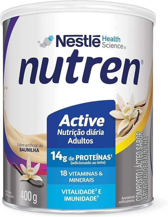 Nutren-Suplemento-Alimentar-Active-Baunilha-400G.jpg Nutren Suplemento Alimentar Active Baunilha 400G - Imagem 1