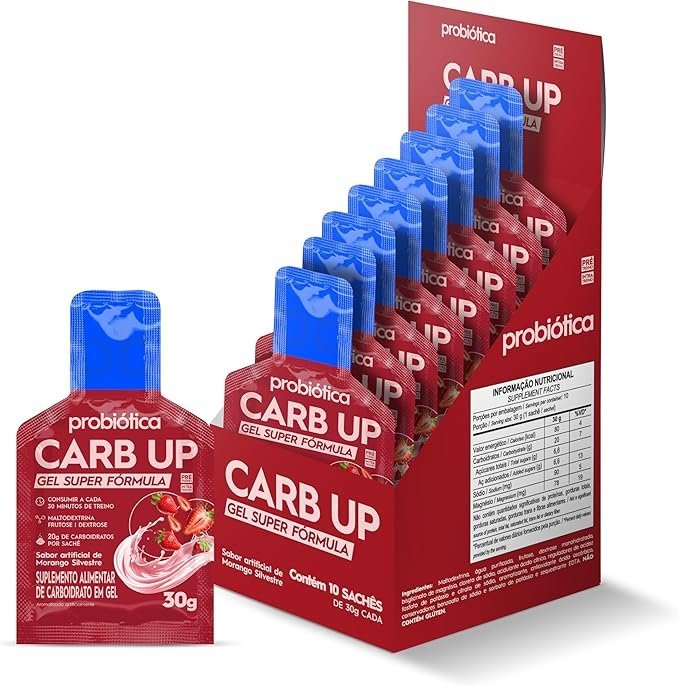 Probiotica-Carb-Up-Gel-Super-Formula-Morango-Silvestre-10-Saches-30G-1.jpg Probiótica Carb Up Gel Super Fórmula Morango Silvestre 10 Sachês 30G - Imagem 1