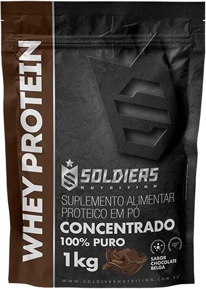 Whey-Protein-Concentrado-1Kg-Chocolate-Belga-100-Puro-Importado-Soldiers-Nutrition.jpg Whey Protein Concentrado 1Kg - Chocolate Belga - 100% Puro Importado - Soldiers Nutrition - Imagem 1